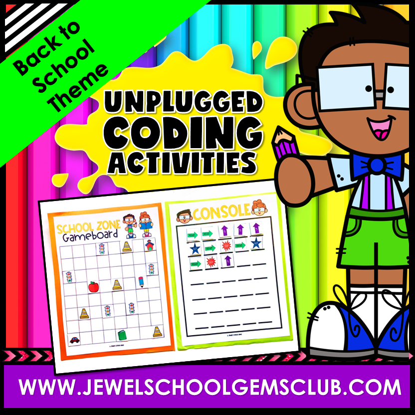 10+ Unplugged Coding Activities For Kids - Jewel's School Gems Club