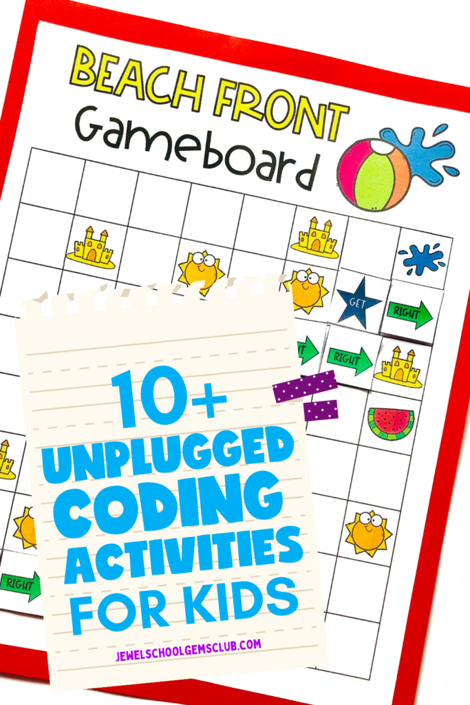 10 Unplugged Coding Activities For Kids Jewel s School Gems Club